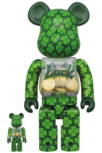 Bearbrick 400% + 100% Medicom – JWYED – NEUF – Collection Teddy