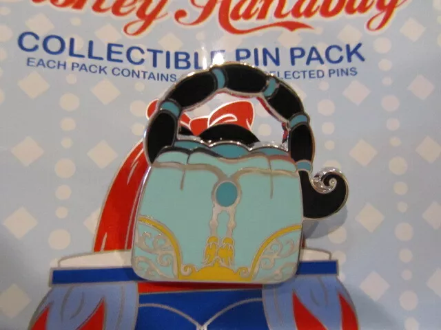 Disney Parks Handbag PIN PACK Jasmine Trading Mystery Pin + Free Gift