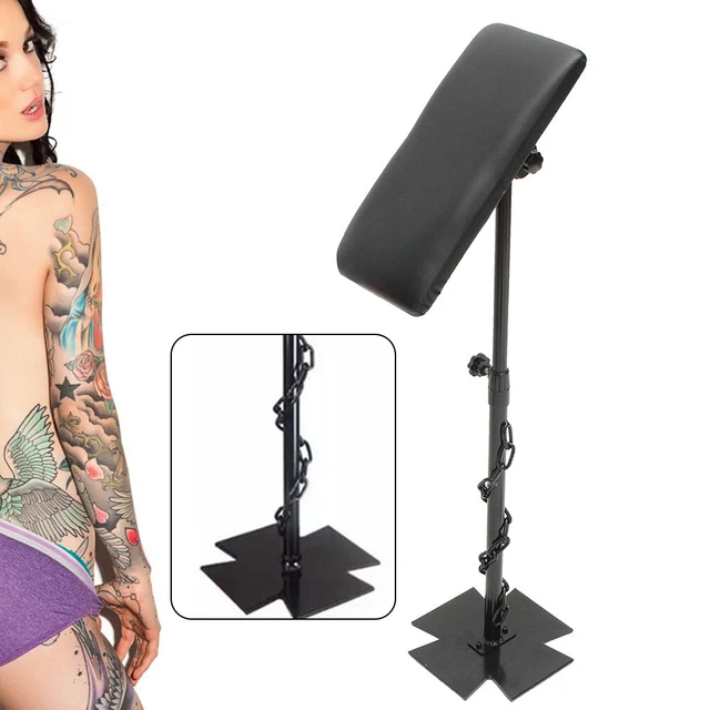 Tatuaje reposabrazos ajustable 68-100 cm reposabrazos reposabrazos tatuaje soporte hierro