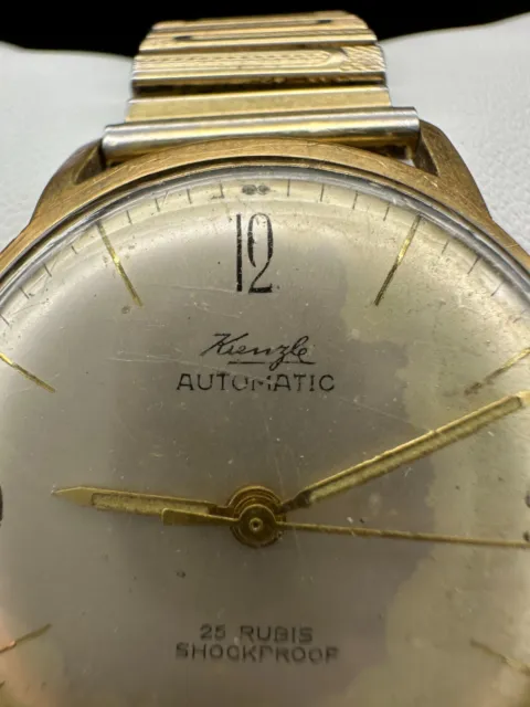 Armbanduhr Kienzle Automatic  25 Rubis Shockproof Vintage Made in Germany 2