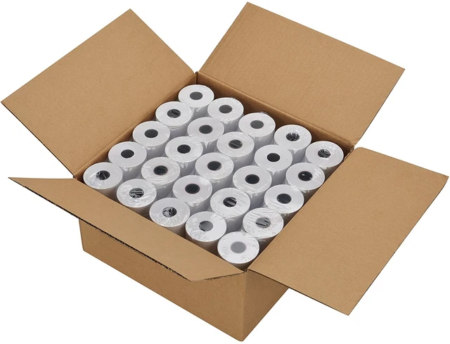 Thermal Receipt Paper POS Cash Register Paper Rolls 2 1/4" X 50' (50 Ro
