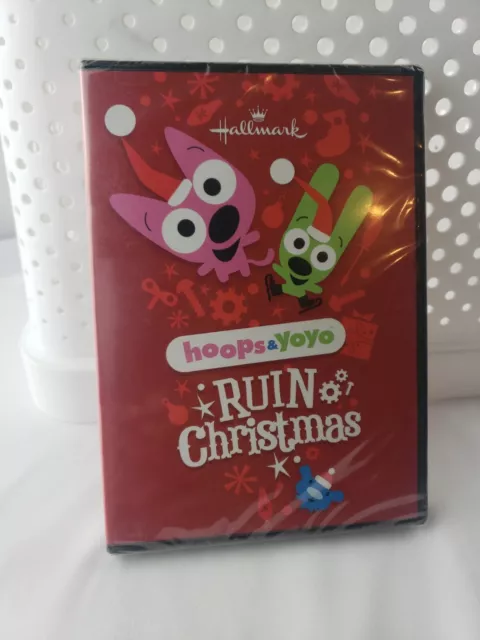 Hoops & and Yoyo Ruin Christmas (DVD) Hallmark  New Sealed
