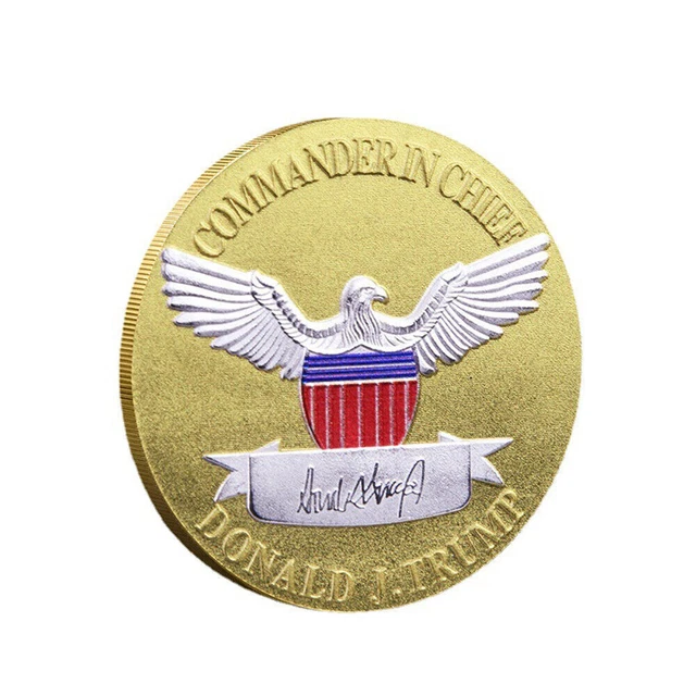 2024 Donald Trump Coin US THE REVENNGE TOUR President Challenge Gold&Silver 3