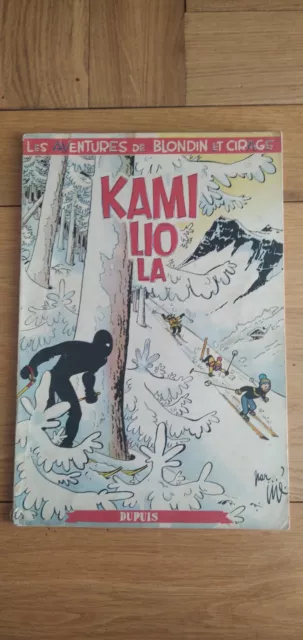 BLONDIN et CIRAGE n°7 , Kamiliola , Jijé , édition originale 1954