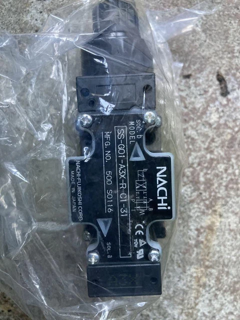 Fujikoshi NACHI hydraulic valve