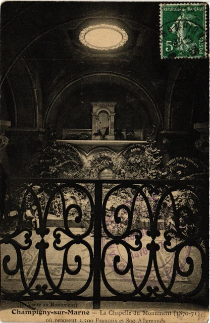 CPA AK CHAMPIGNY-sur-MARNE - La Chapelle du Monument (1870-71) (659304)