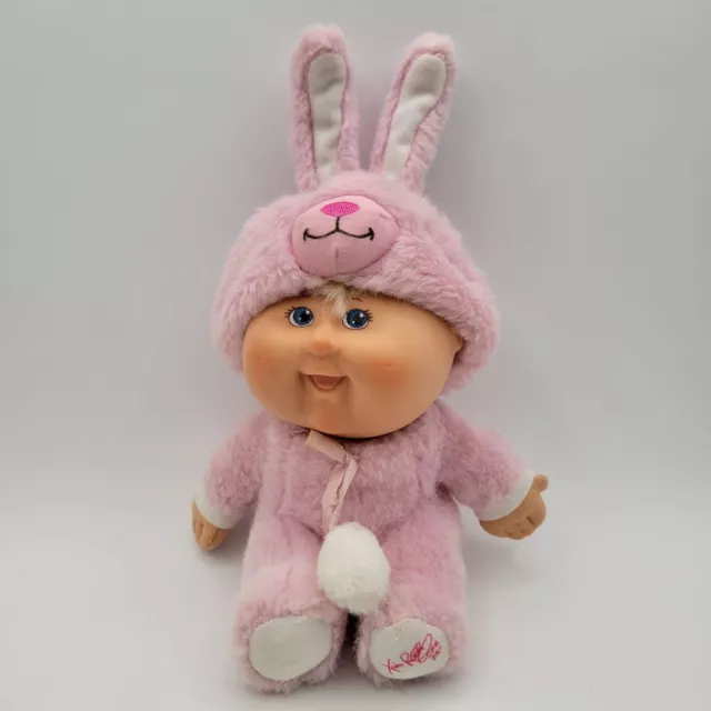 CABBAGE PATCH KIDS Snugglies Pink Bunny Rabbit 25th Anniversary OOA ...