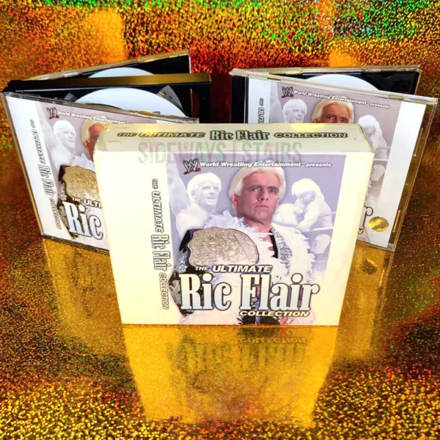 ULTIMATE RIC FLAIR COLLECTION VCD Philippines Viva Video 5-disc Video CD RARE