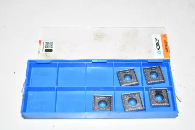 Pack of 5 NEW Korloy SPMT180510-PD PC5300 Carbide Inserts Indexable