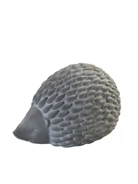 Smith/Hawken Concrete Garden Standing Hedgehog /MISSING NOSE