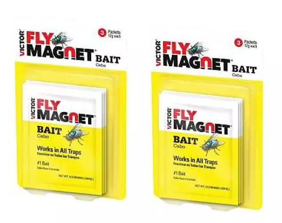 Safer Brand Victor M383 Fly Magnet Bait 3 per pack (2 Pack)