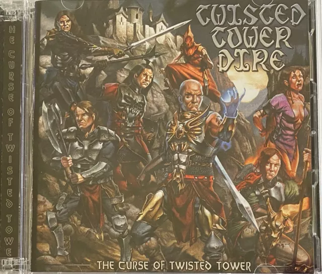 TWISTED TOWER DIRE - The Curse Of Twisted Tower 2 x CD 2009 Heaven Hell DB1