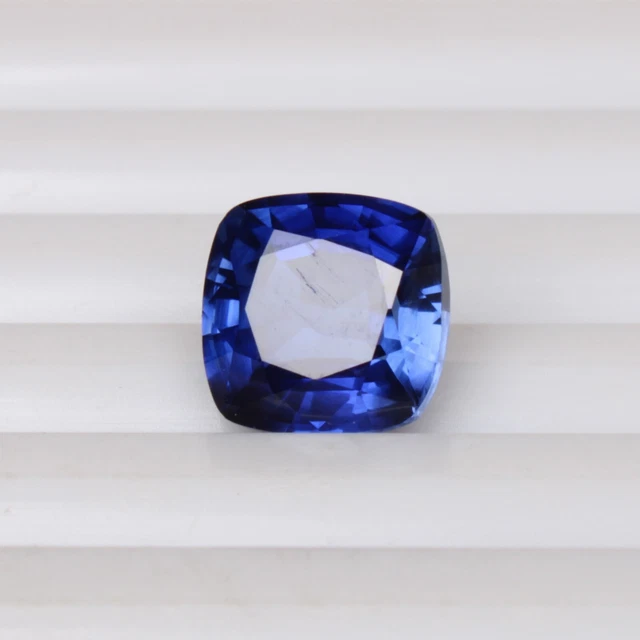 Saphir Bleu Naturel Du Cachemire 10,50 Ct - Taille Coussin, Non Traité, Certifié, Neuf