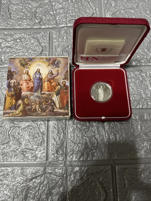 5 Euro Vaticano 2004 Argento - Proclamazione Del Dogma Dell Immacolata Concezion
