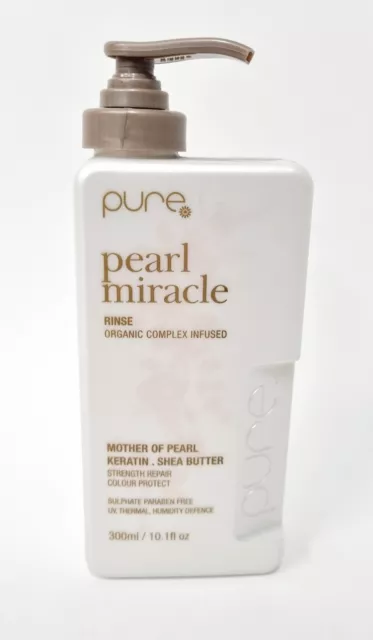 PURE PEARL MIRACLE Rinse Conditioner 300ml Organic Complex Infused