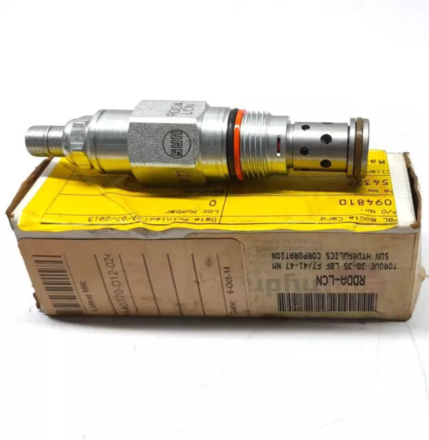 Sun Hydraulics RDDA LCN Relief Valvola Rddalcn