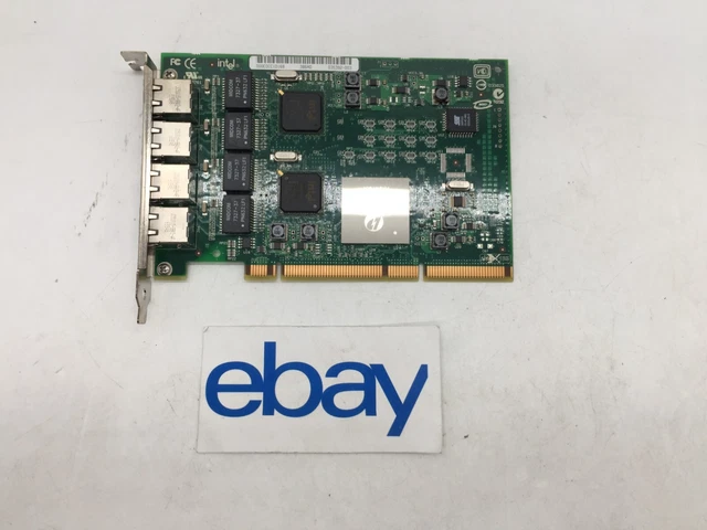 Scheda Di Rete Intel PRO/1000 ET E1G44ETBLK - Quad Port PCIe X4, Bassa Profilo