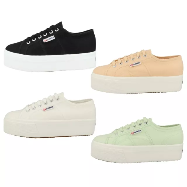 Superga 2790 Cotw Linea Haut À Bas Femmes Chaussures de Sport Décontractées