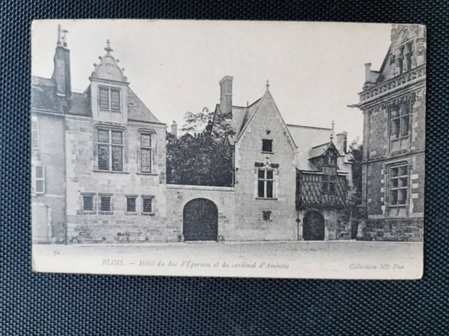 CPA 41 BLOIS - Hôtel du Duc d'Epernon et du Cardinal d'Amboise