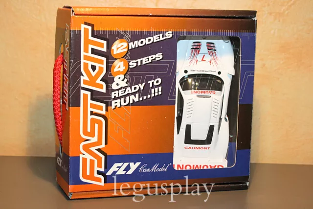 Slot car scx scalextric fly 88236 Porsche 911 GT1 Evo Silverstone Bgtc 1999