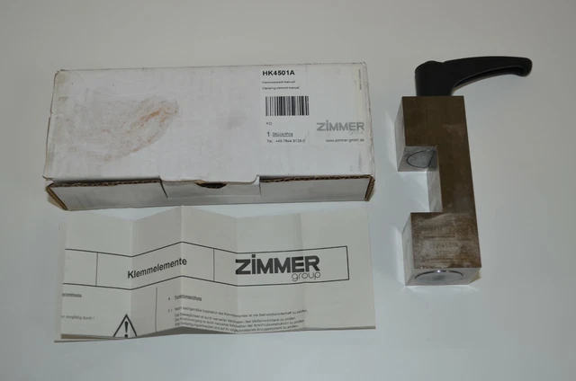 ZIMMER HK 1502 K Handklemmung HK1502K Hand-Klemmelement NEU OVP EUR 39,99 - DE