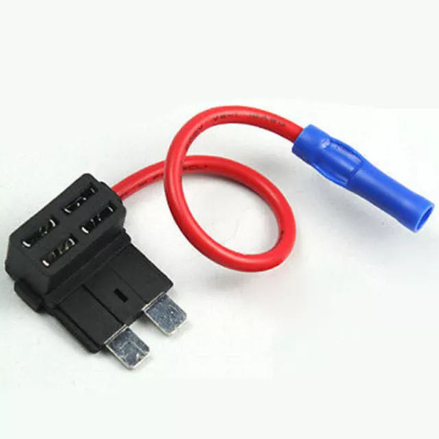 Add A Circuit Fuse Tap Standard Blade Fuse Holder and 10A ATO ATC Blade Fuse XL 3