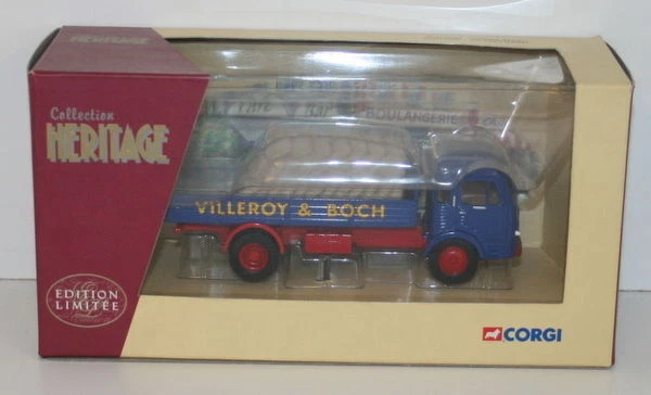 Corgi 1/50 Collection Heritage 72903 Simca Cargo Et Chargement Villeroy Et Boch
