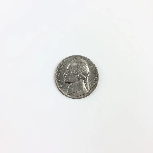 1986 USA Five Cents Coin - United States of America Coin - VGC
