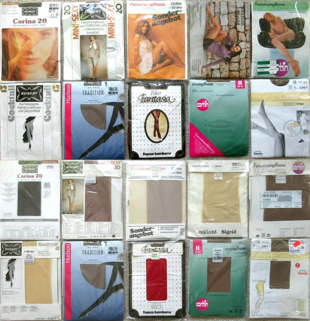10 x COLLANT - COLLANT - KUNERT - HUDSON - VINTAGE - IMBALLO ORIGINALE - TG. 40 - 42