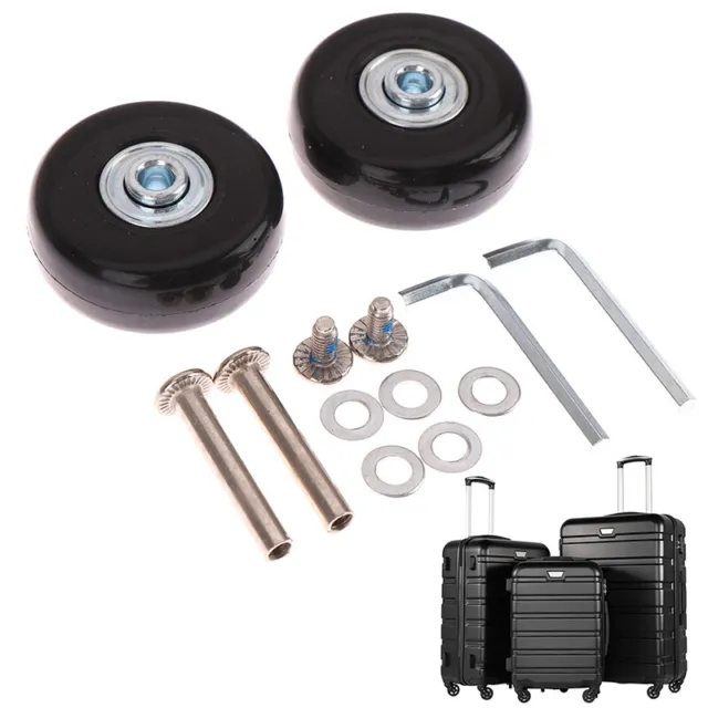 Luggage Suitcase Replacement Wheels Suitcase Repair OD 50mm Axles Deluxe + S-DO