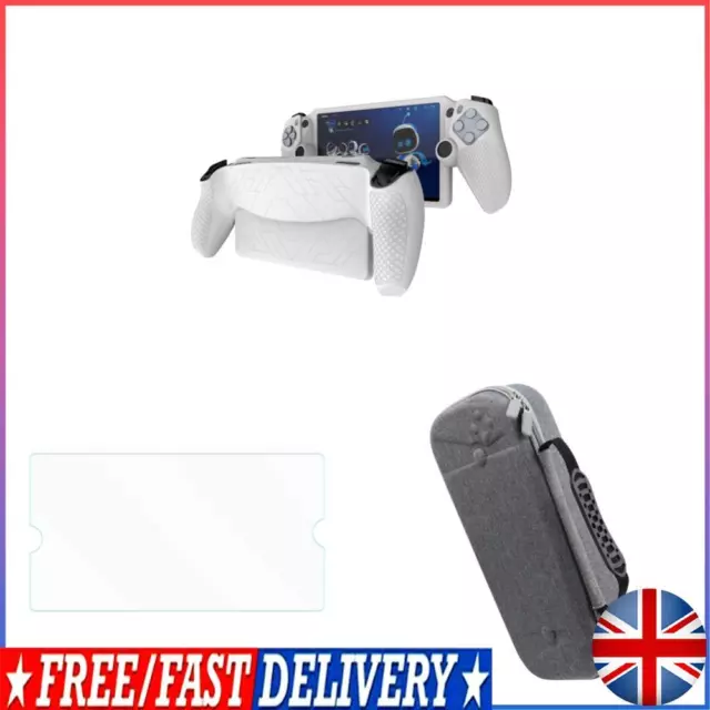 Silicone Protective Case Shockproof Anti-Scratch for PS5 Portal (White) #F