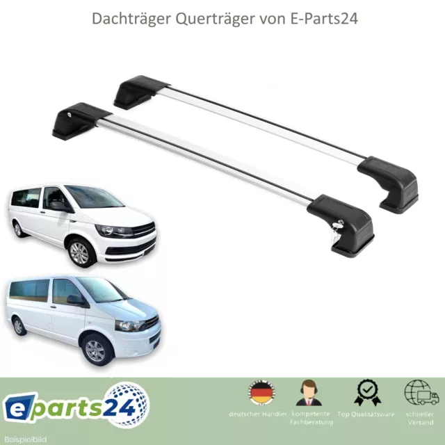 Dachträger Gepäckträger für VW T5 VW T6 Multivan Transporter ab 2003- Alu silber