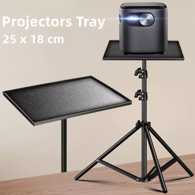 Sturdy and Practical Tray for Projectors and Monitors with 1/4in Screw Adapter