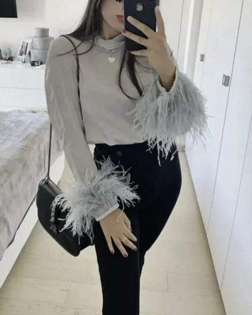 Haut Femme ZARA Taille L - Style Bodies/Chemisier - Couleur Rose - Occasion TRÈS BON ÉTAT (quasi Neuf)