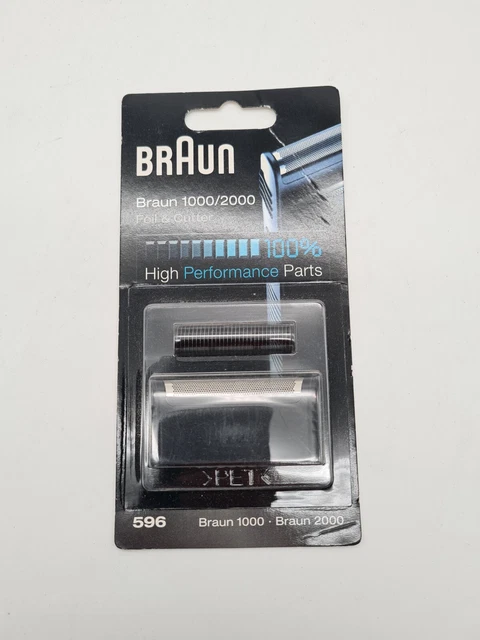 Original Braun 596 Series 1000 2000 Scherblock und Folie mit Rahmen