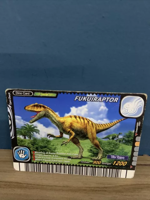 Dinosaur King Tyrannosaurus Dinodector Zanjark DT04 Arcade Game Card SEGA