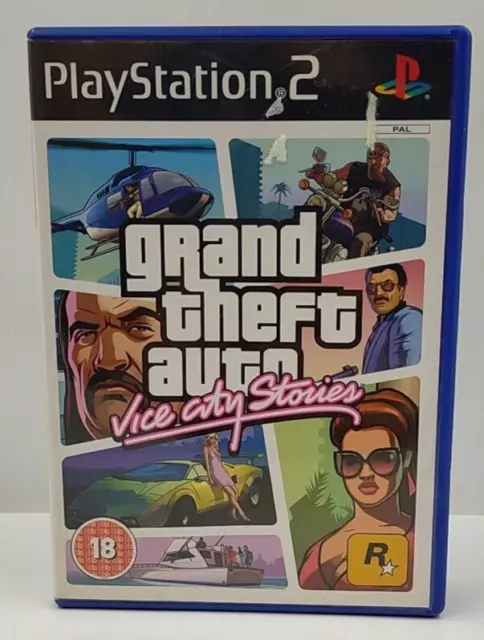 Grand Theft Auto: Vice City Stories Playstation 2 Game - With Manual