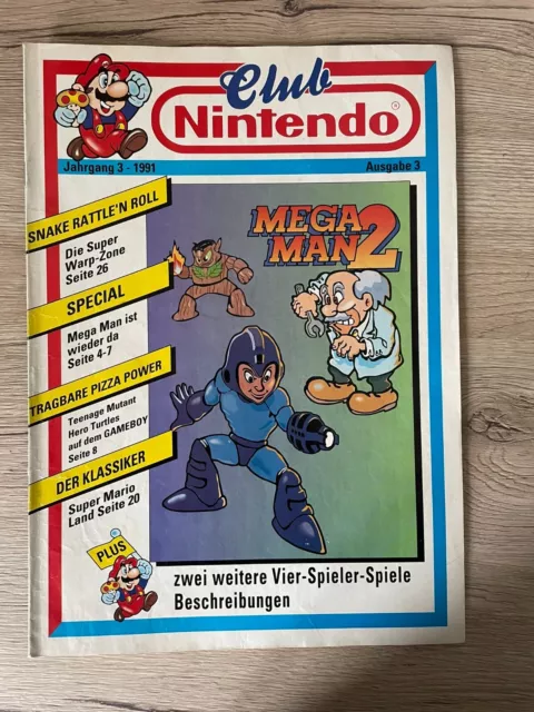 Club Nintendo Magazin, Ausgabe 3, 1991 *Rarität*