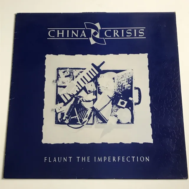 China Crisis - Flaunt The Imperfection First Press LP Vinyl Record - V 2342