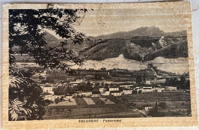 Volargne panorama viaggiata 1951 Verona