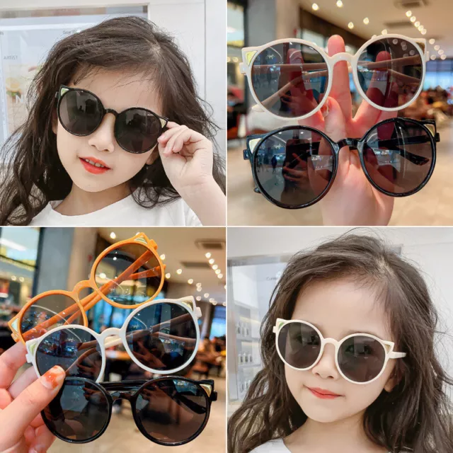 Baby Kids Boys Girls Sunglasses Toddler Children UV400 Frame Goggles Outdoor US♧