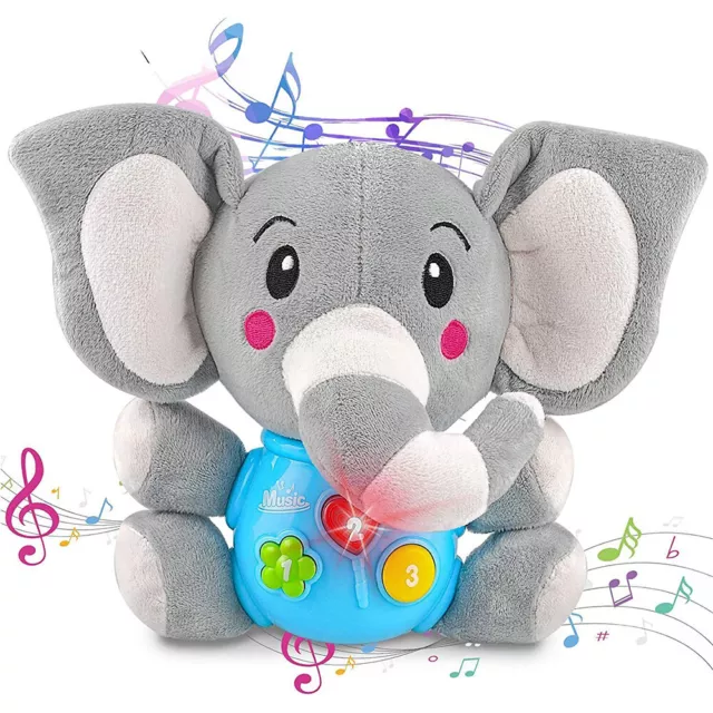 Elephant Musical Toy Baby Plush Musical Toys Cute Stuffed Animal Music Toy
