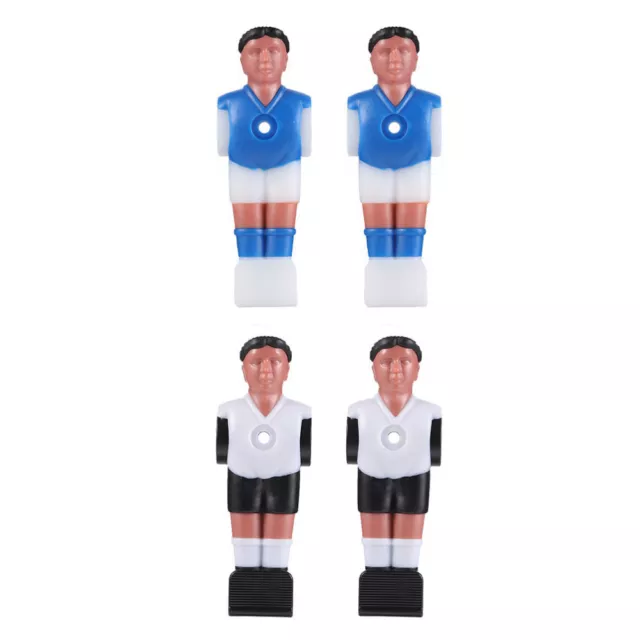 4 Pcs Tabletop Soccer Players Resin Football Men Replacement Parts Child Puppet