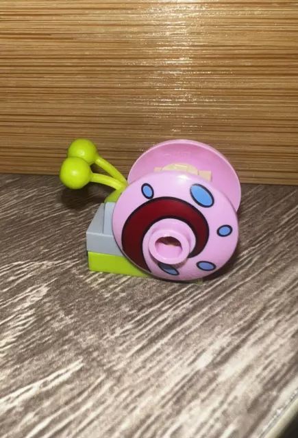 LEGO GARY the SNAIL pink shell spongebob minifigure