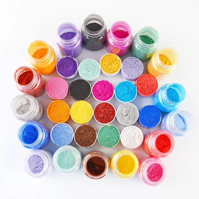 DIY UV Resin Liquid Pearl Coloring Dye Pigment Molds Epoxy Filling SALE T0X3