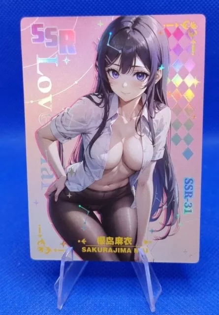 PICK A CARD Love Diary set completo SSR carte sexy Waifu storia anime carte