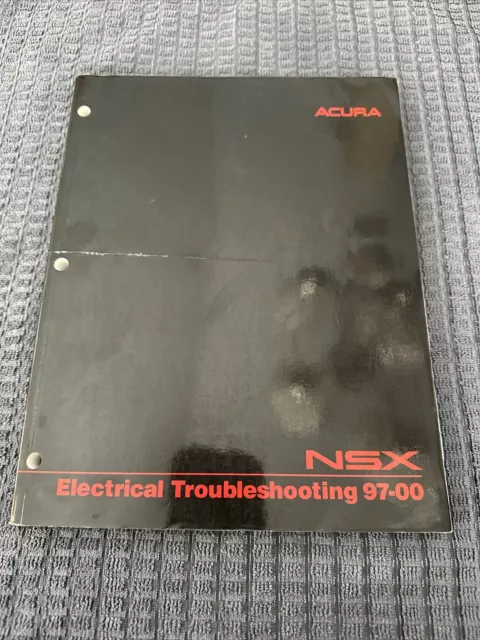 1997-2000 Acura NSX Electrical Troubleshooting P/N 61SL009EL