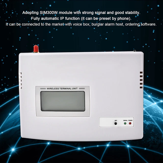 100‑240V GSM Desktop Phone Fixed Wireless Terminal Support Alarm System(EU/ New 100‑240V GSM Desktop Phone Fixed Wireless Terminal Support Alarm System(EU/ New
