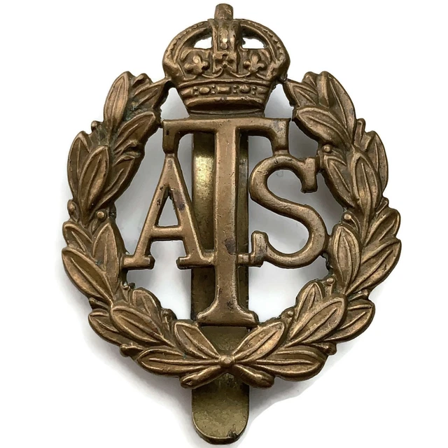 ORIGINAL WW2 AUXILIARY Territorial Service Corps ATS Cap Badge £9.99 ...