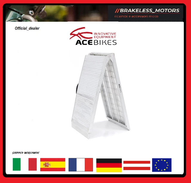 Foldable Ramp  Heavy-Duty Extra Width - Rampa Pieghevole Per Grandi Pesi Extra
